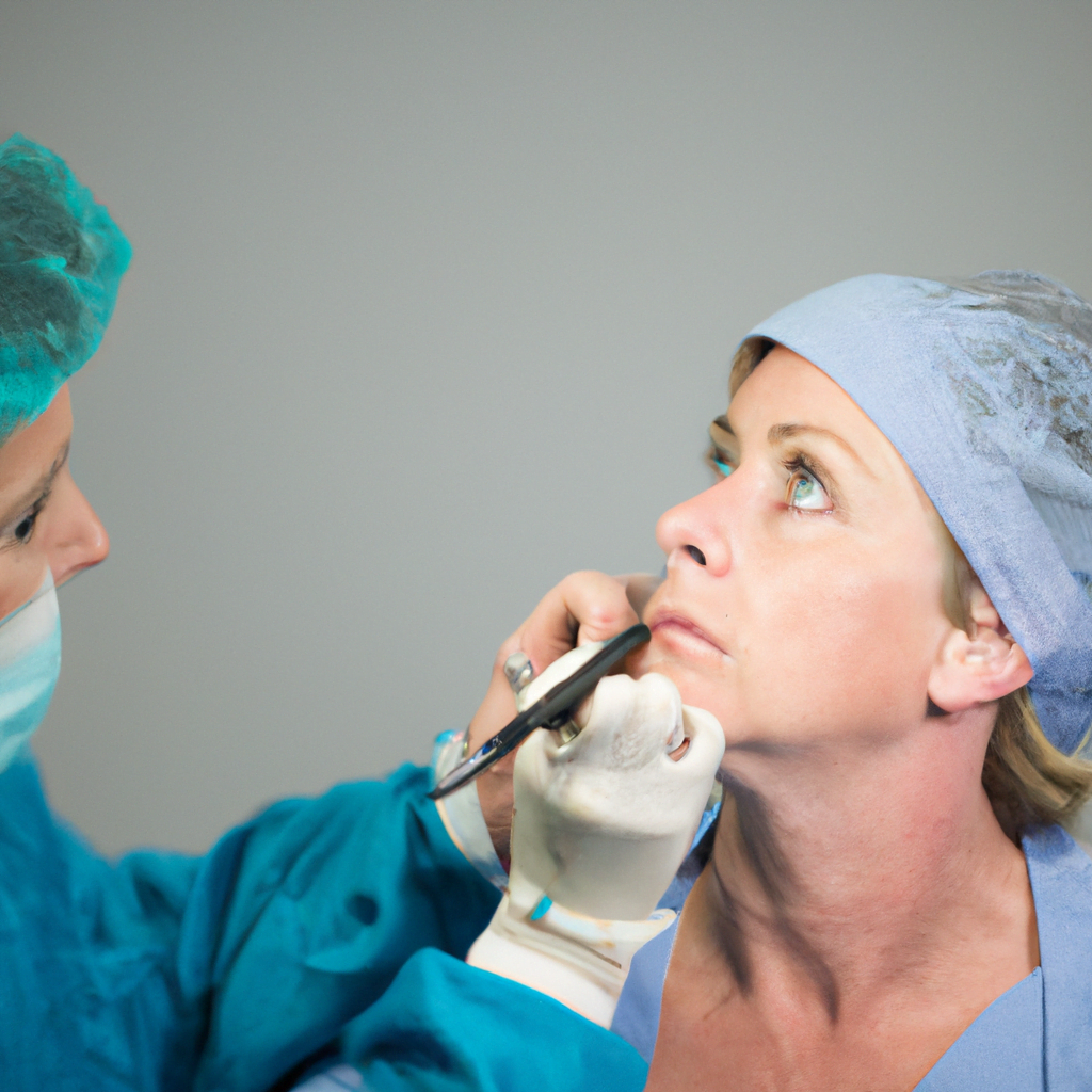 A skilled plastic surgeon performing cosmetic procedures.